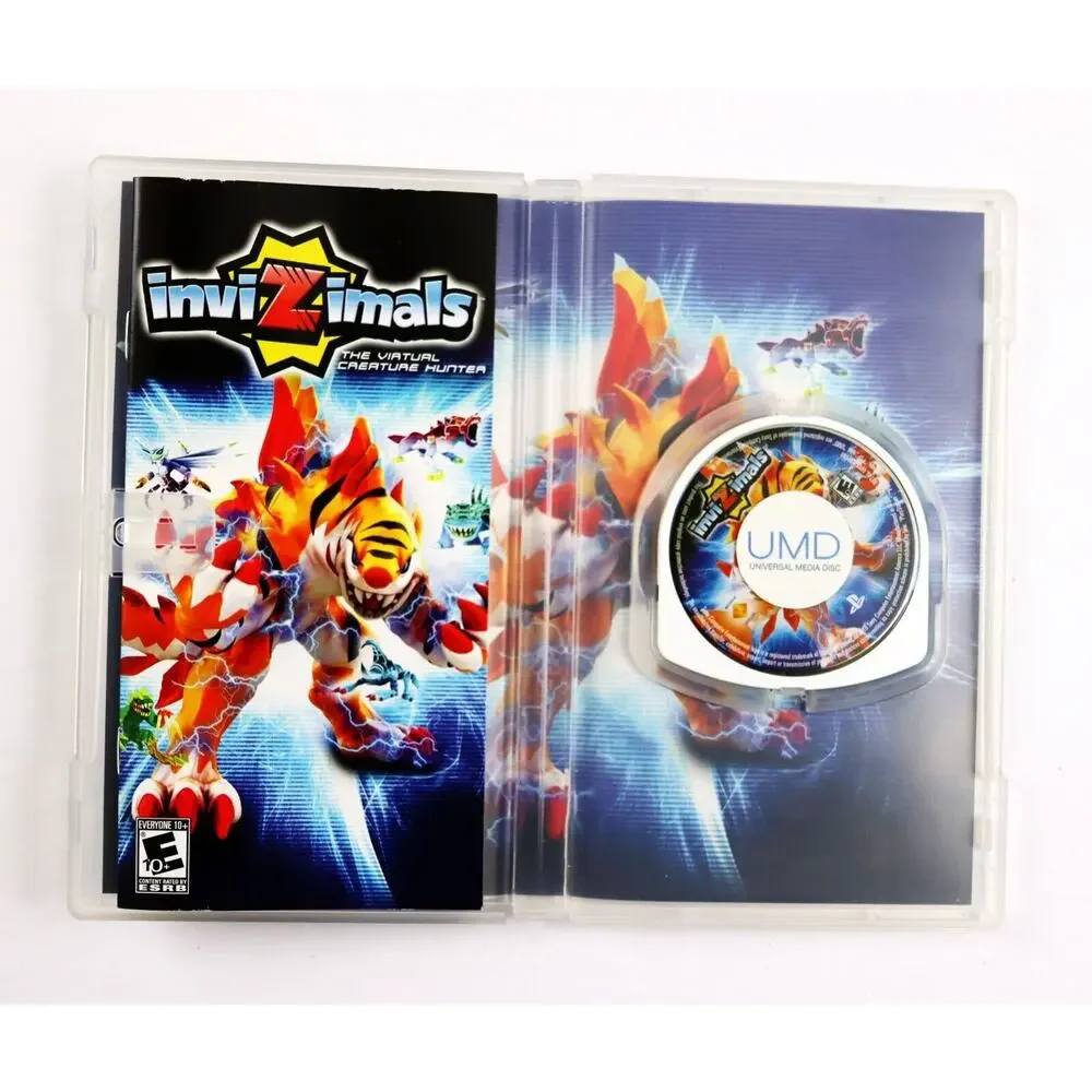InviZimals Sony PSP UMD - Game‎ & Manual Only Complete CIB Tested Working